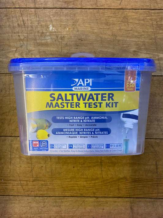 API Liquid saltwater Master Test Kit