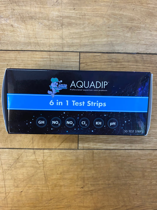 Aquadip 6 In 1 Test Strips