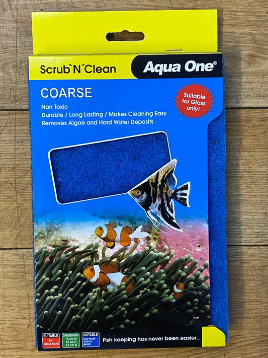 Aqua One Scrub N Clean Algae Pad Coarse Large