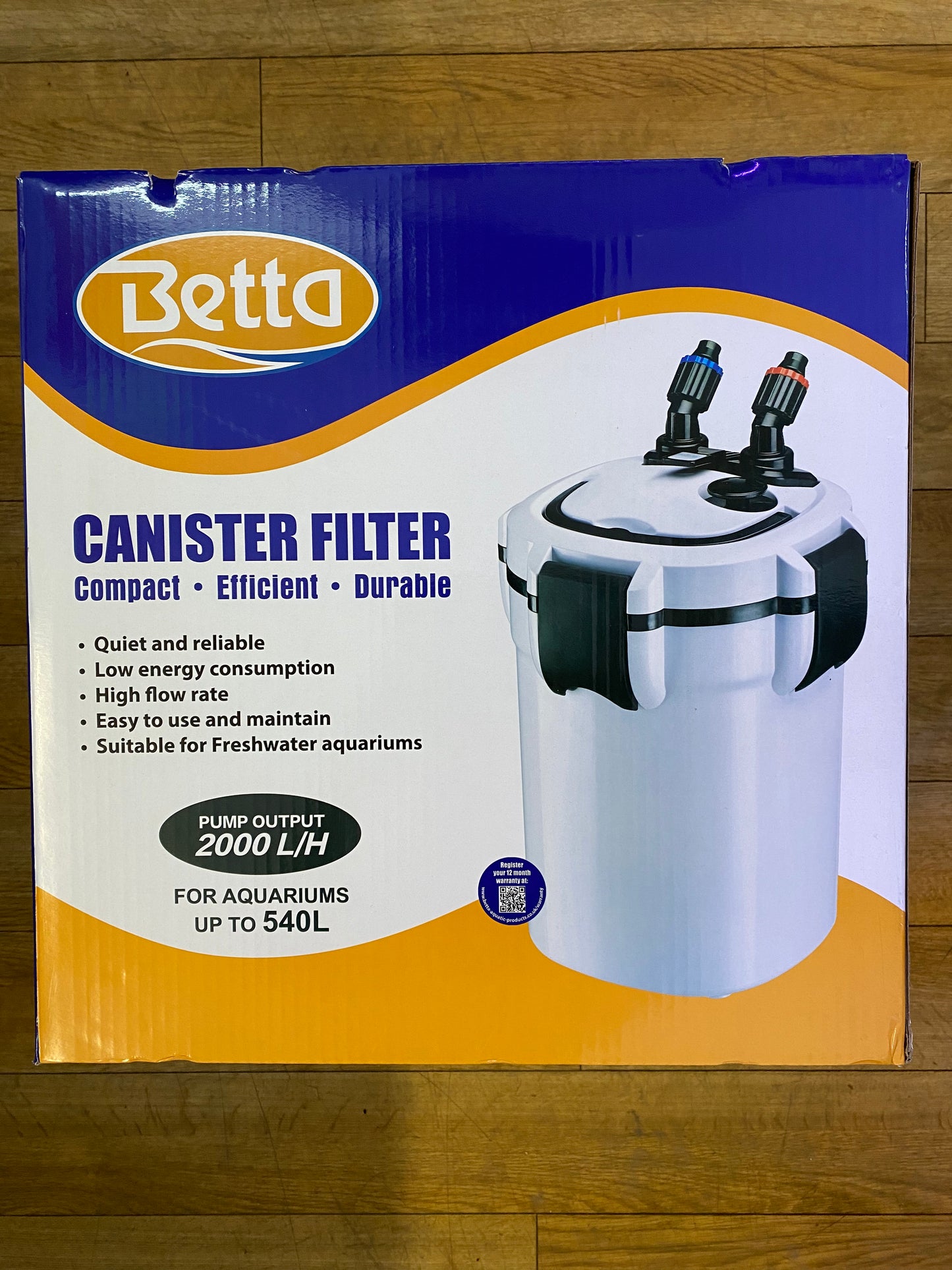 Betta Canister Filters Upto 2000L/H