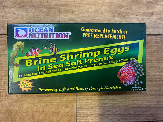 Ocean Nutrition Brineshrimp Eggs in sea salt premix